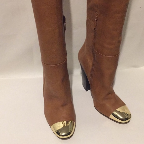 Aldo Shoes - HOST PICK Genuine Leather Boots w/Gold Steel Toe